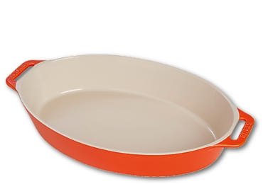 форма керамическая  овальная Staub