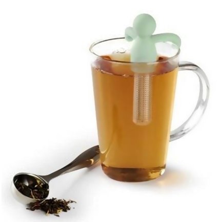 Емкость для заваривания чая Buddy, 7.5х10.5х1.9 см, мятная 480406-473 Umbra