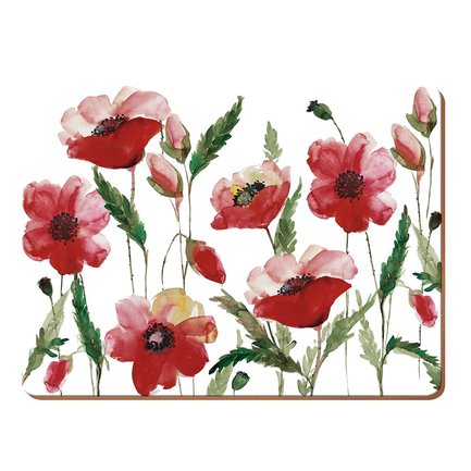  Watercolour Poppy, 4029 , 4 