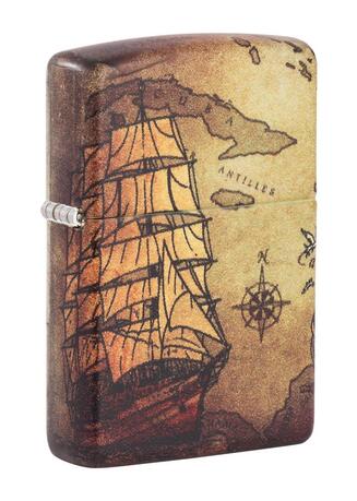  Pirate Ship   White Matte, 38x13x57 ,  