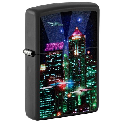  Cyber City   Black Matte, 38x13x57 , 