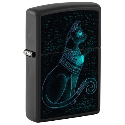  Spiritual Cat   Black Light, 38x13x57 ,  