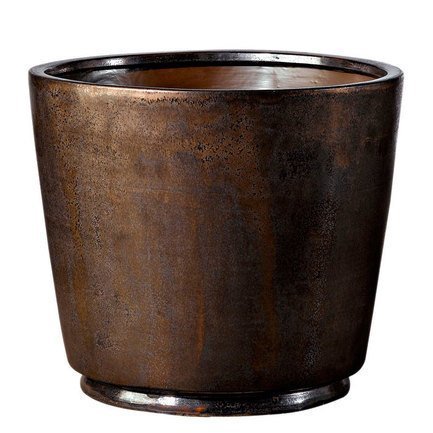  Crystal Vaso Black Rust, , 50x43 