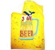 Daribo   Save water drink beer, 50x70 