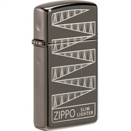 ZIPPO  65th Anniversary Slim   Black Ice, 29x10x60 , 