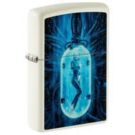 ZIPPO  Woman in Tube   Glow In The Dark Green, 38x13x57 , 