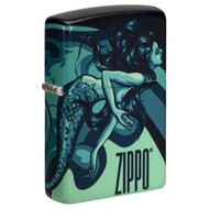 ZIPPO  Mermaid Design   540 Matte, 38x13x57 ,  